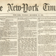 A New York Times from 1865 declaring “Slavery Forever Dead in United States” is a candidate for the proposed Times gallery on African American contributions.